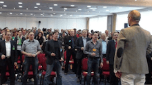 Pöhm bei Grossevent - Rhetorik Seminar mit 100 Teilnehmern